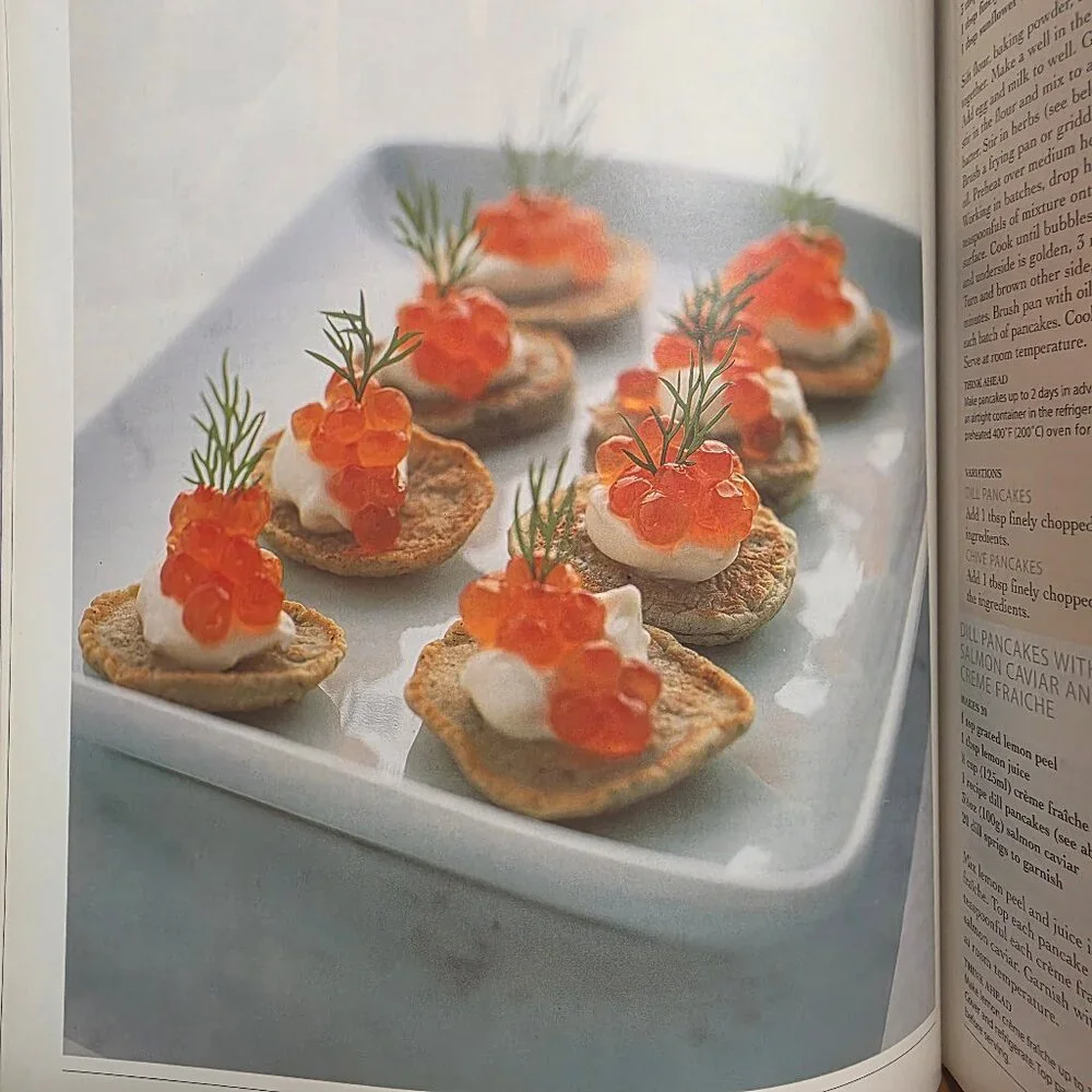 Hors D'oeuvres Cookbook 1999 Edition (Hard Cover)
